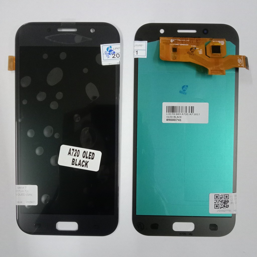 LCD FULLSET SAMSUNG A720/A7 2017 OLED BLACK