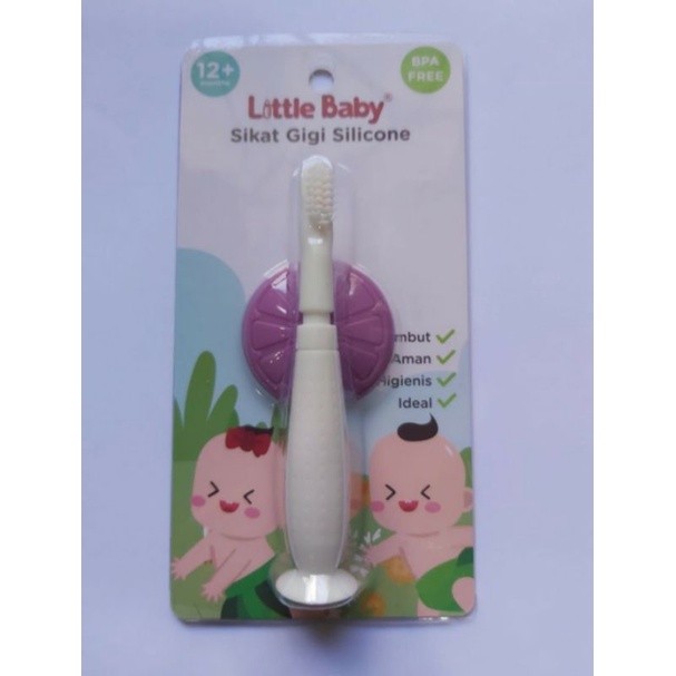 Little Baby Sikat Gigi Silicone Toothbrush