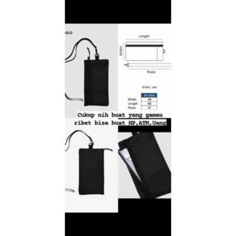 Spholet Hanging Wallet/Sling Bag