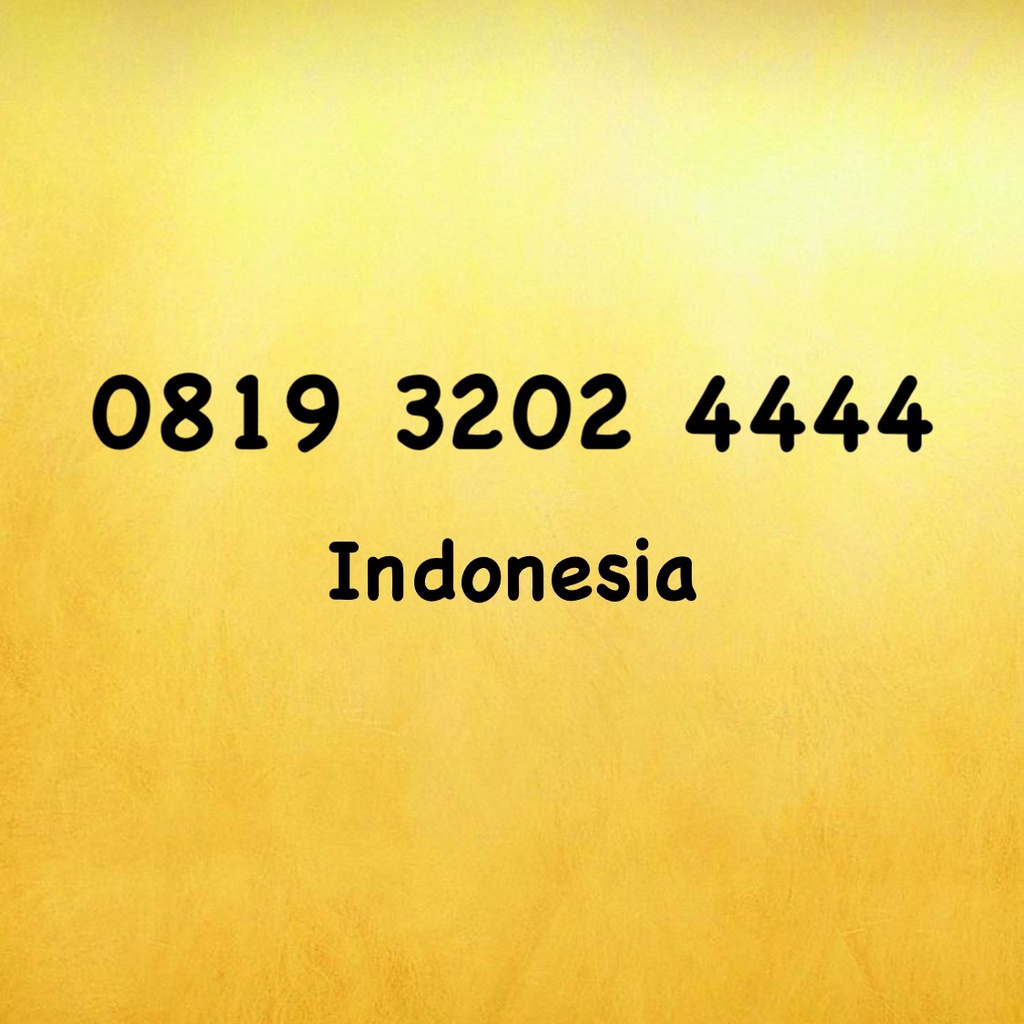 Nomor Cantik XL Bebas Kuartet A - 0819 320 24444 - 0819 3202 4444