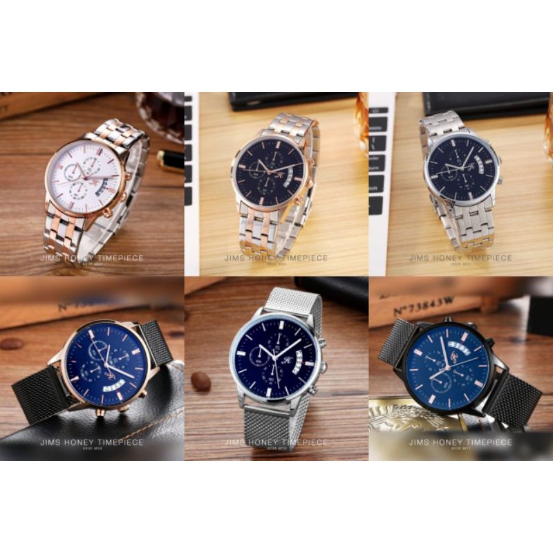 JAM TANGAN PRIA TIPE JT8036 JIMSHONEY WATER RESISTANT