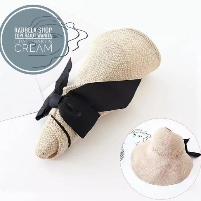 topi lebar rajut import Termurah