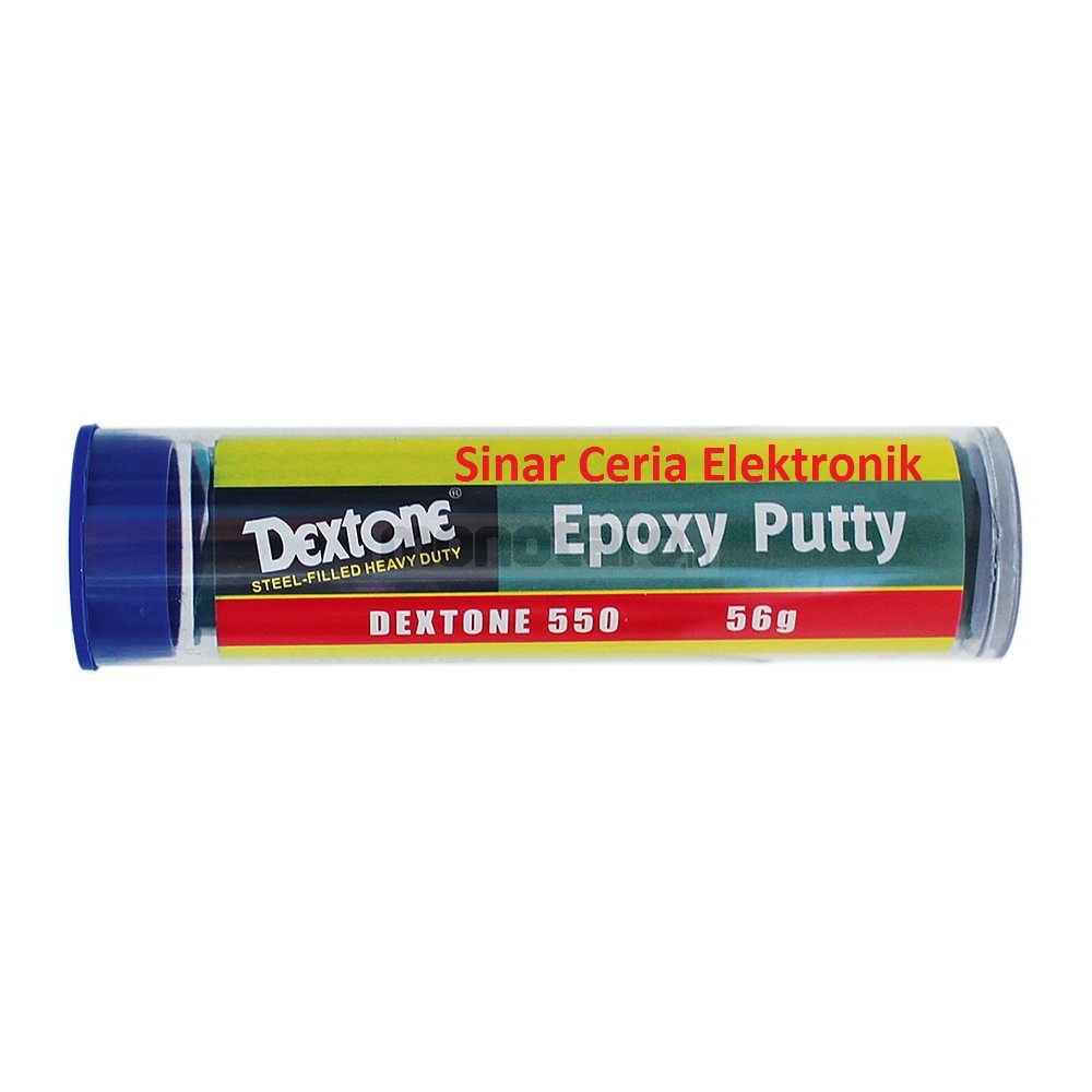 Lem DEXTONE Epoxy Putty Stick Resin Hardener Besi Kayu Plastik Tembaga