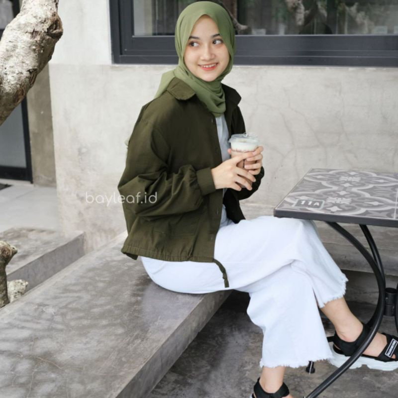 Bayleaf.id Khanza Jaket Wanita Premium