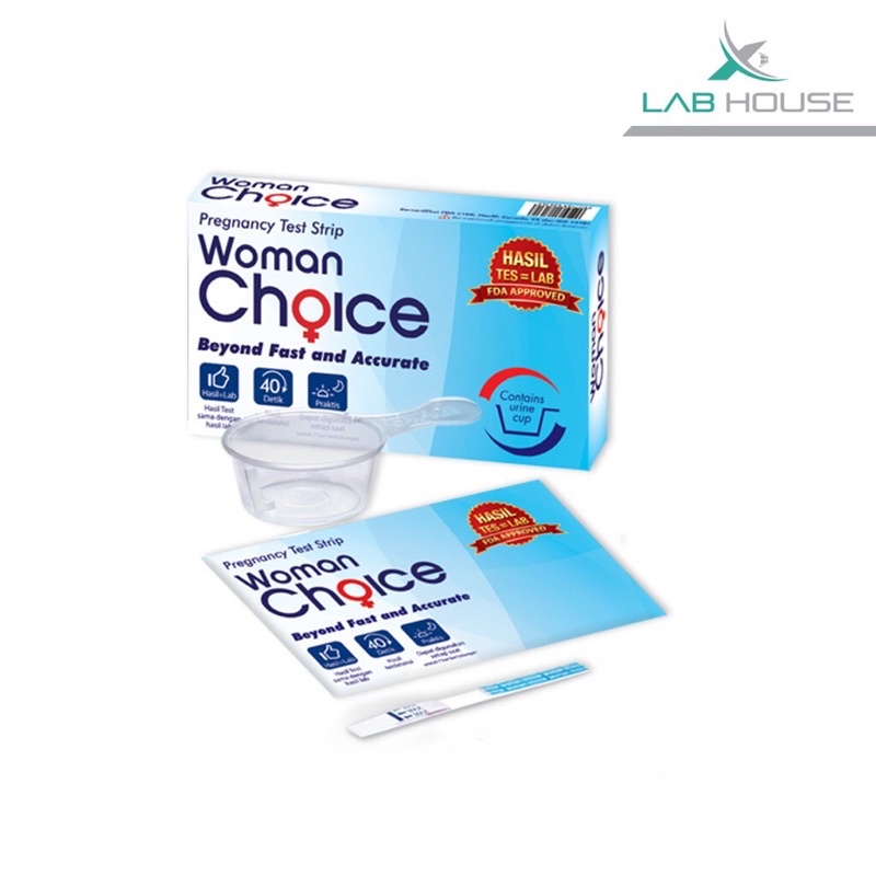 Test pack akurat/ Testpack / tespak sensitif WOMAN CHOICE / Tes hamil merk WOMAN CHOICE-1