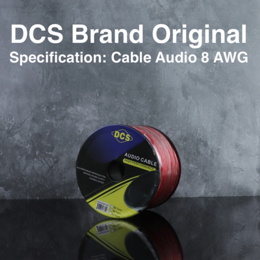 kabel 8 awg audio mobil kabel power audio mobil bass amplifier 8AWG