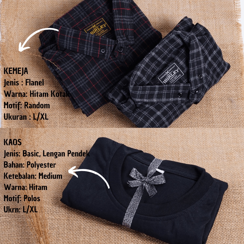 Hempers Kado Ultah isi Kemeja Cowok Ulang tahun/hadiah wisuda/hampers lebaran/kado anniversary