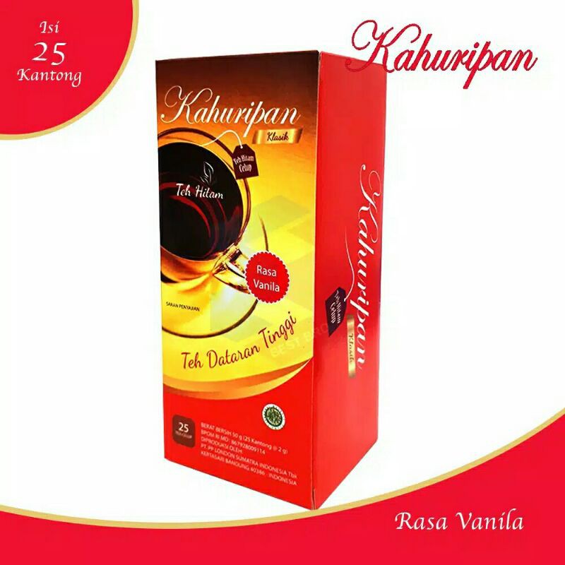 

Teh Kahuripan Vanila 25s
