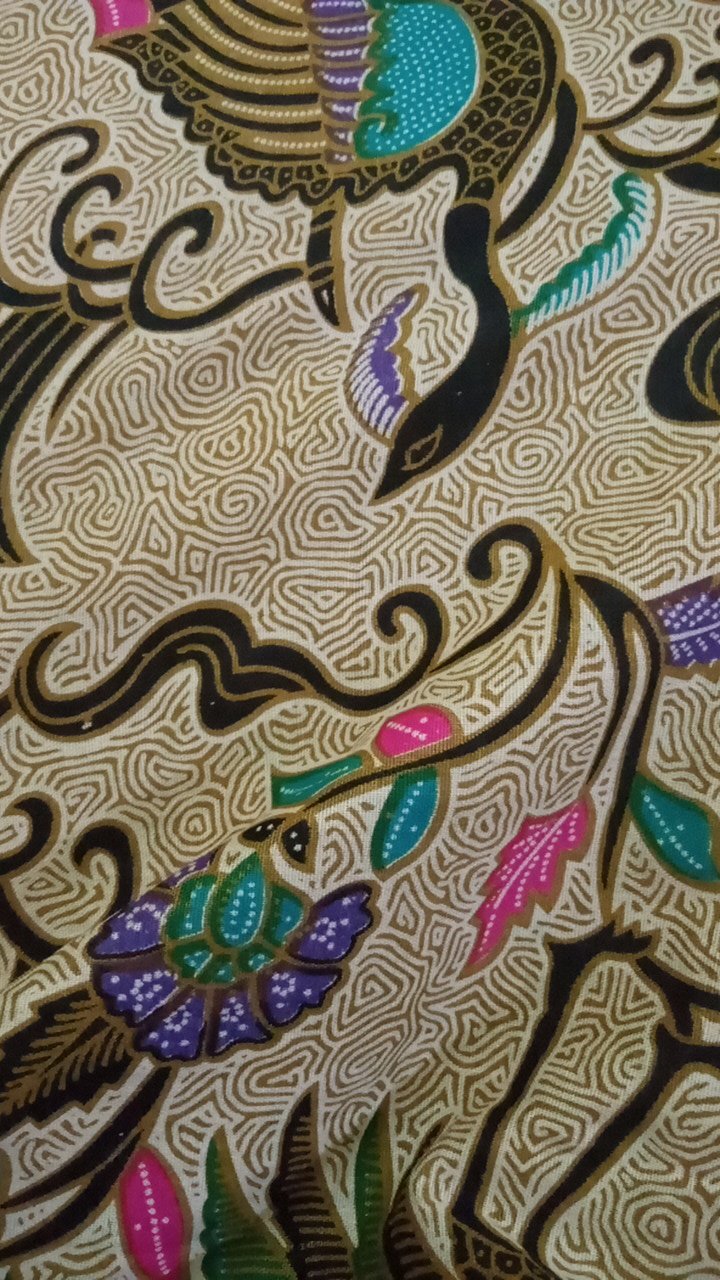 Tunik Parang Soft Gading Mika Sekar Batik Midi Tunik Kerja Kondangan Pesta Seragaman Jumbo Muslim