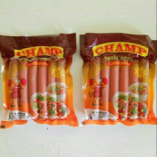 

Champ Sosis Sapi Isi 6 150gram