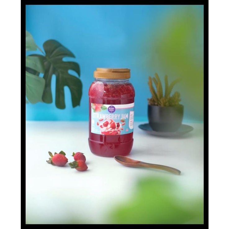 

2.3 Kg Boba King Strawberry Jam