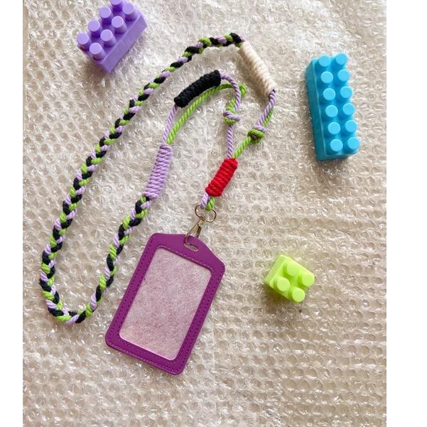 

Telah Hadir.. Lanyard ID card macrame // tali id card