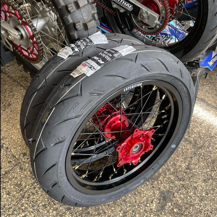 Ban Set Supermoto Honda CRF 150L (Expedition Willwood Corsa)