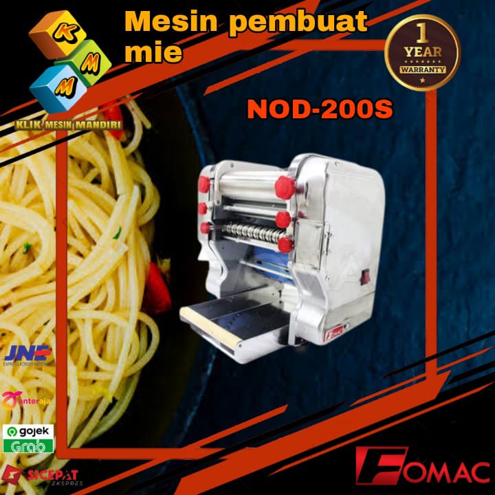 Mesin Pembuat Mie dan Mesin Pencetak Mie NOD-200S FOMAC