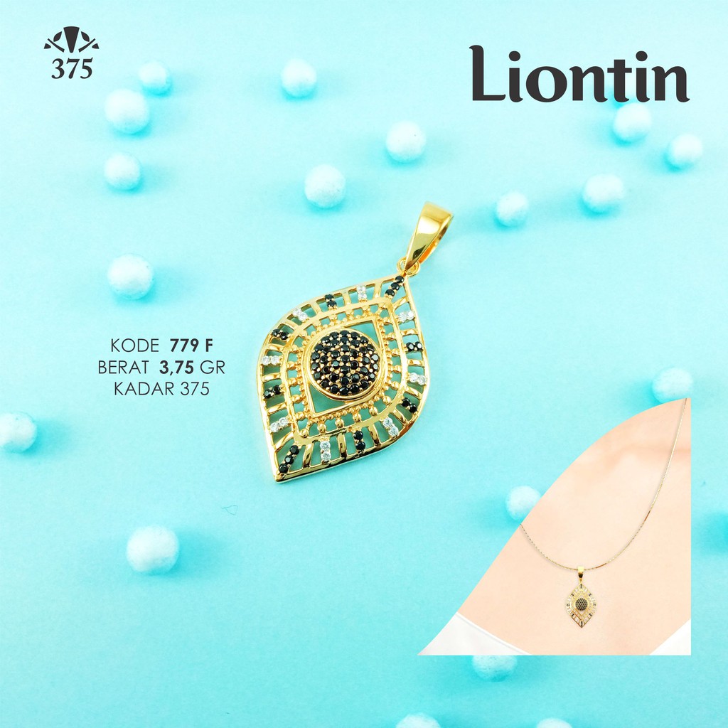 LIONTIN EMAS ASLI VARIASI DUBAI 779 F KADAR 375