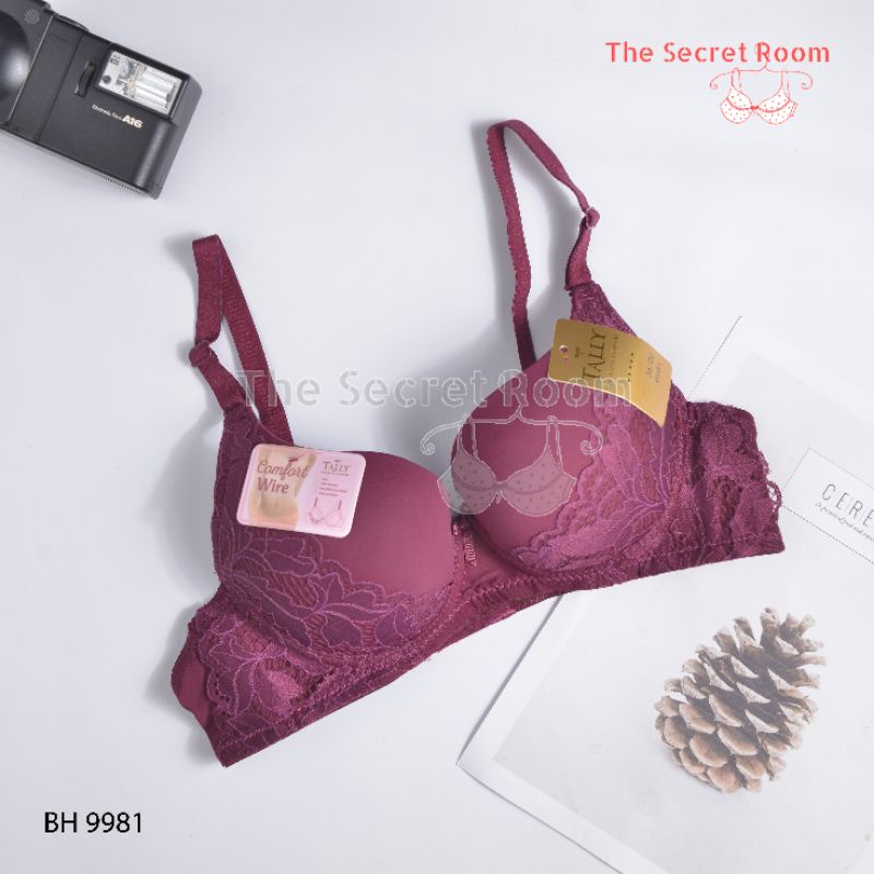 TALLY BRA BH 9981 | CUP B | BUSA SEDANG | ADA KAWAT | SIZE 34 - 38