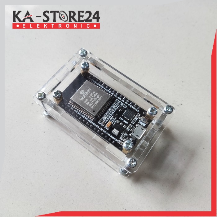 Acrylic Case Box King Chasis for ESP32 ESP-32S WROOM-32 Wifi Internet