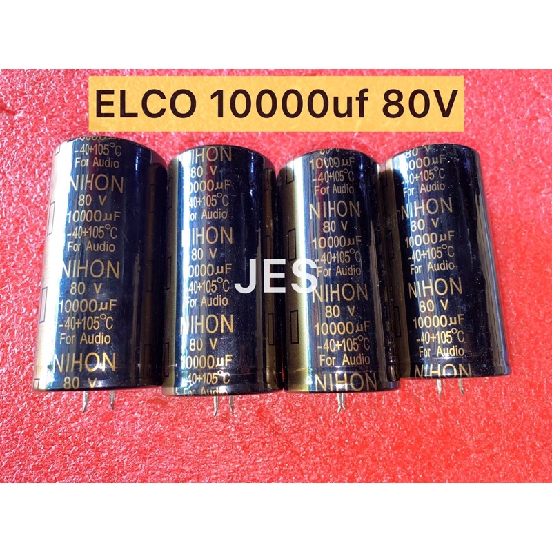 ELCO 10000uf 80V NIHON
