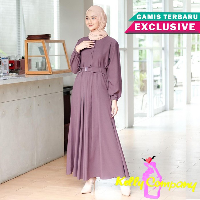 KC  Gamis  remaja modern sarah maxy kekinian