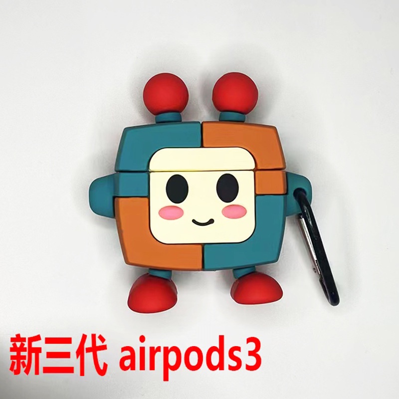 Soft Case Pelindung Earphone Bluetooth Motif Kartun 3D Untuk Airpods 3 1 2 3 Pro3 i12 i10 i11 i9s inpods 12 13 Pro i13