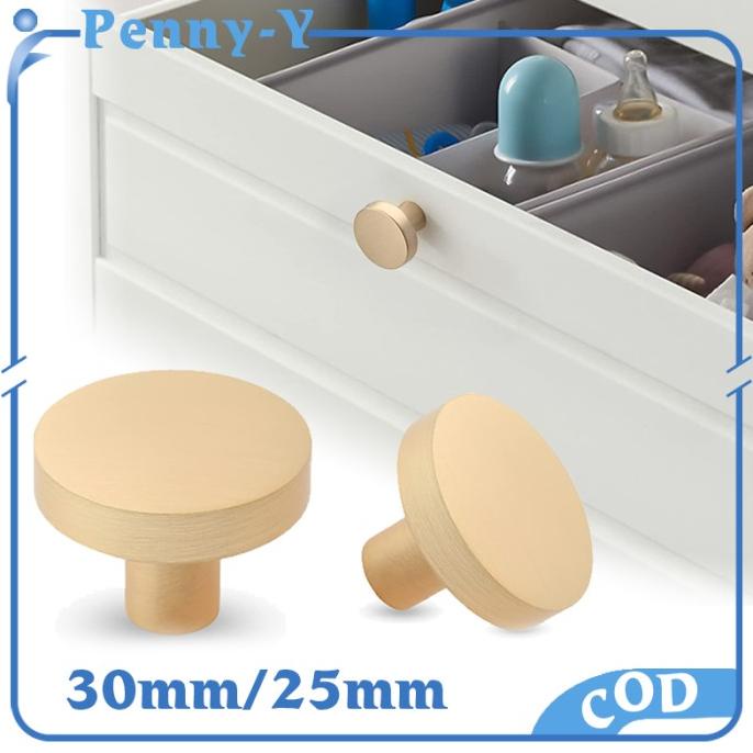 '+'+'+'+] Tarikan Laci Gold/Handle Knob Bulat Laci/Lemari Bulat Handle