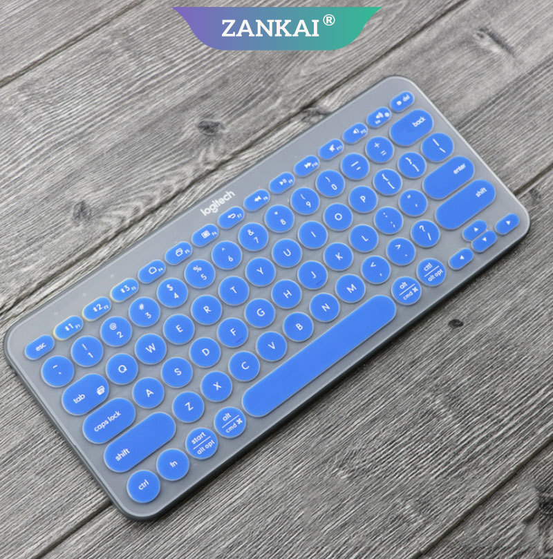 Annka Skin Cover Pelindung Silikon Ultra Tipis Untuk Keyboard Logitech K380