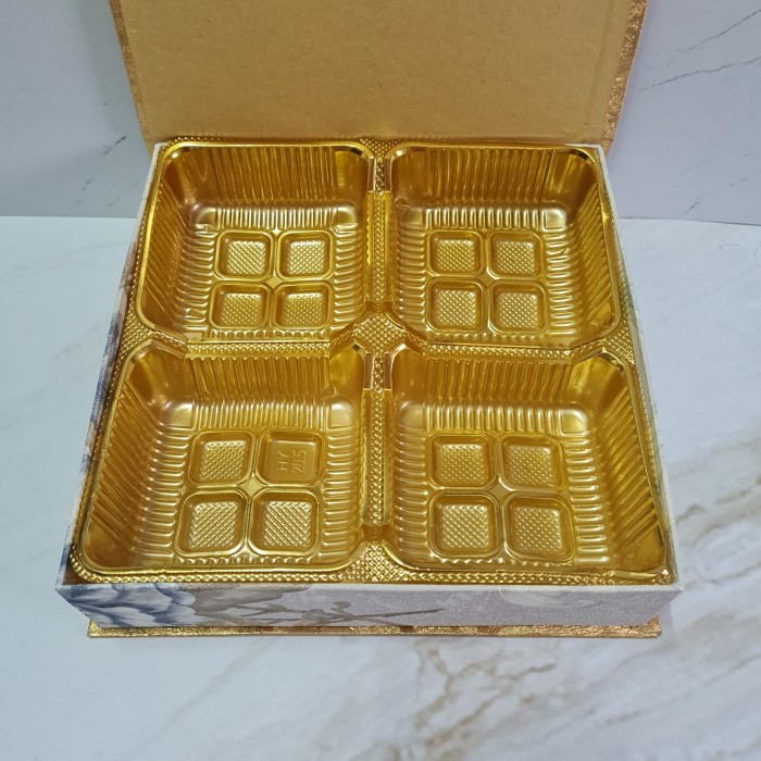 

Box MD wallpaper 20x20x4.5cm / kotak kue / hamper / mooncake / cookies