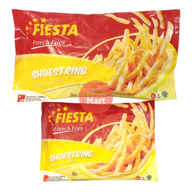 

Fiesta French Fries / Kentang Goreng Shoestring 500gr/1kg
