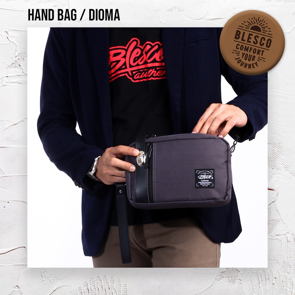 Dompet Panjang Premium Blesco Dioma Grey