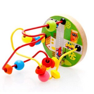 Mainan Edukasi Around Beaded Coaster Educational Toys Multicolor