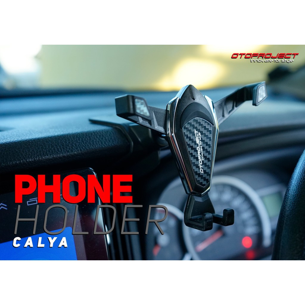 Phone Holder Calya Dan Sigra Otoproject Raize Rocky All New Fortuner Innova HRV Brio Rush Pajero Almaz Xpander Jazz Jimny Jb74