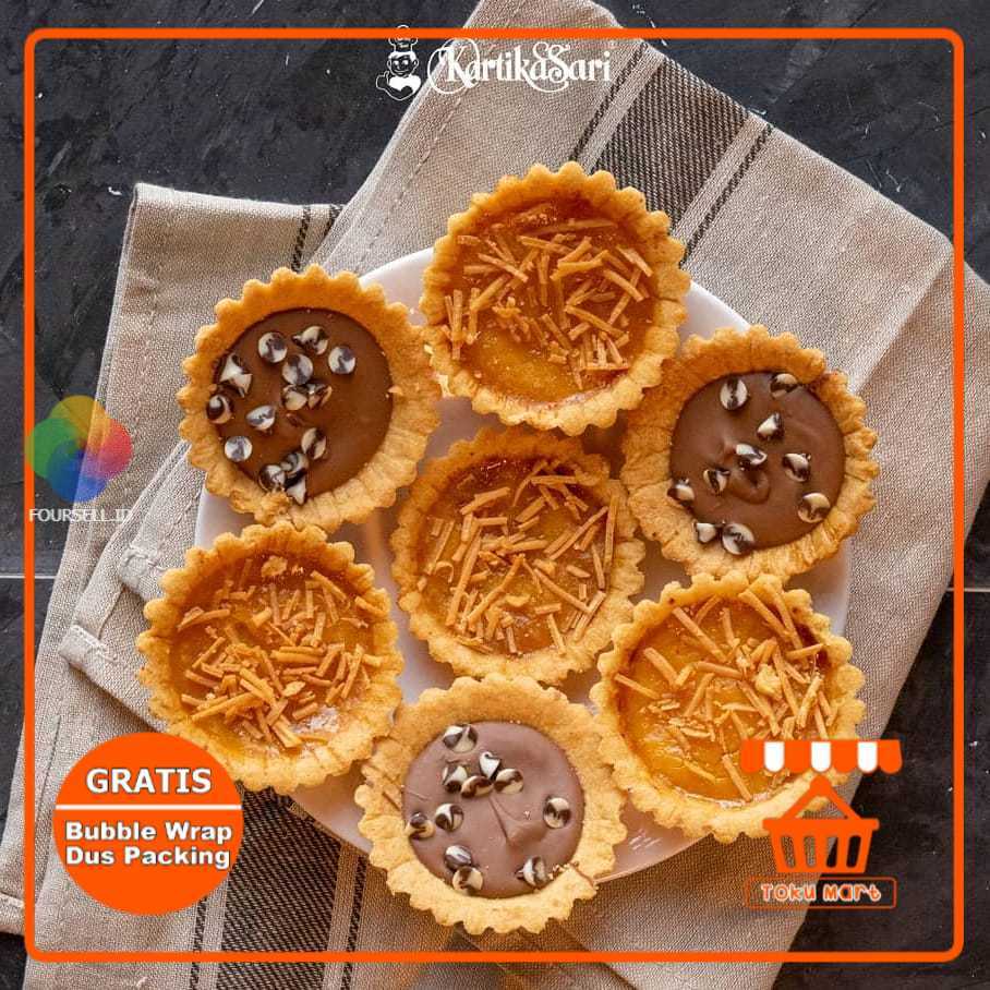 Kartika Sari - Pie Susu isi 9 (PACKING AMAN) - Pie Bali Oleh Oleh Bali Kartikasari Bandung Kue Bandu