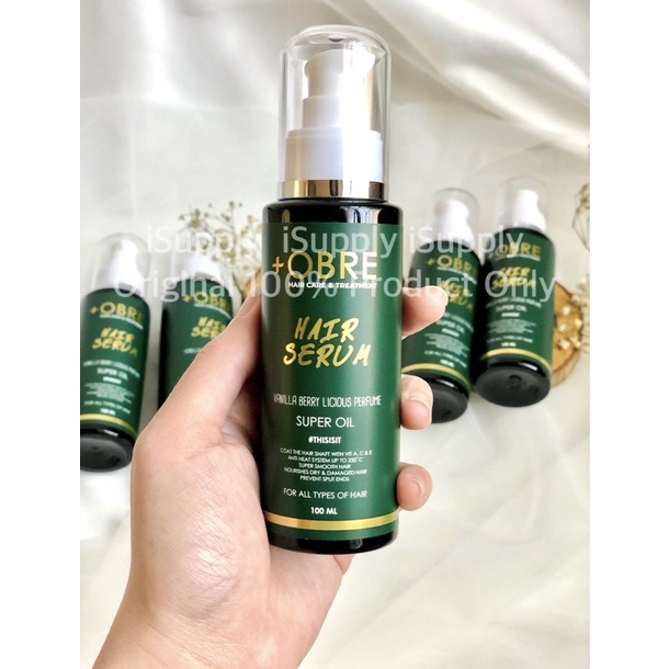 OFFICIAL OBRE HAIR SERUM NEW PACKAGING SEPTEMBER 2022