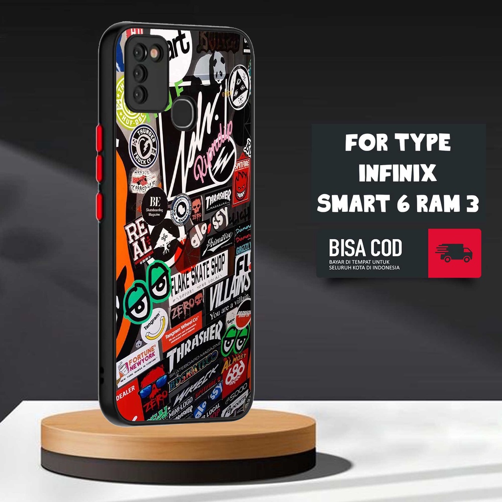 Hoki Case INFINIX SMART 6 RAM 3 - Softcase Dove Infinix Smart 6 Ram 3 - Silikon Hp Infinix - Silicon