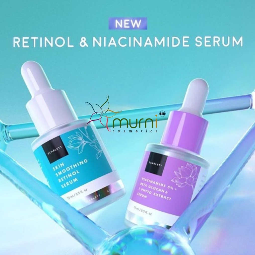 SCARLETT  WHITENING SERUM RETINOL, SERUN NIACINAMIDE 15ML