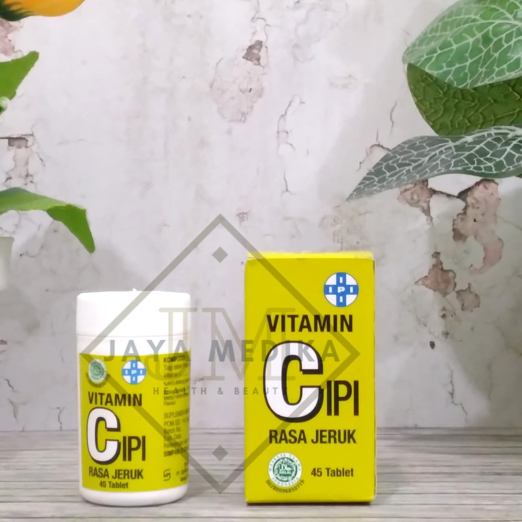 Vitamin C Ipi Rasa Jeruk Isi 45 Tablet