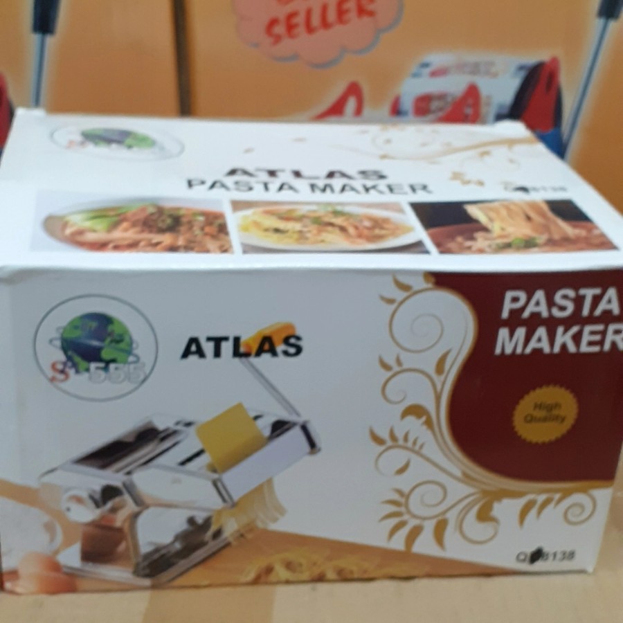 ATLAS - Pasta Maker Alat Pembuat Pasta Mie/Kulit pangsit/Molen