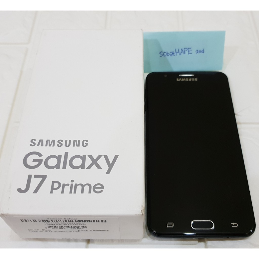 HP Samsung Galaxy J7 Prime 3/32gb Resmi SEIN Fullset OEM - HP Second Bekas