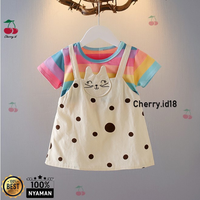 COD Dress Tutu Anak Perempuan / Dress Jumpsuit Anak Cewek / Dress Tutu Model Jumpsuit Anak D27