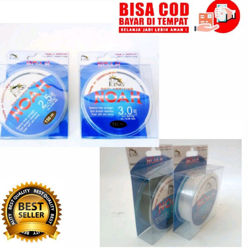 Senar Pancing Laut|DURAKING NOAH[Super Kuat] Panjang 150m