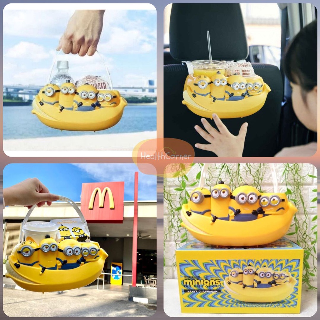 Happy Meal McDonald's Despicable Me Minions The Rise Of Gru Tray Minions