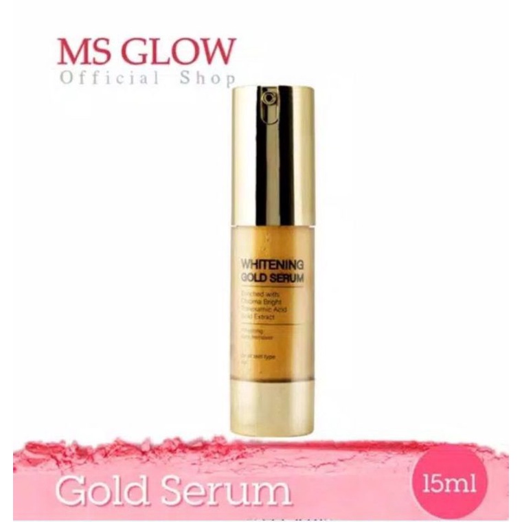 MS Glow Whitening gold serum
