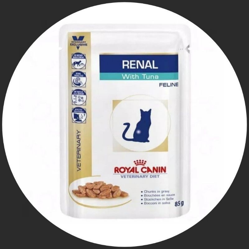 Royal Canin Renal Pouch 85gr / Makanan Kucing Basah / wet food