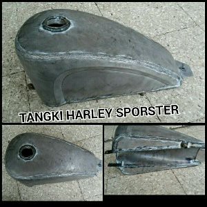 tangki motor custom   gastank model harley sportster Bagus