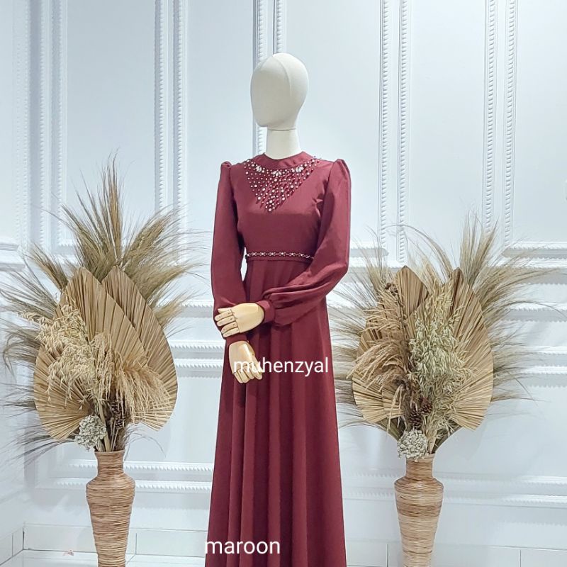 mora dress-gaun terbaru-gaun kondangan-gaun simpel