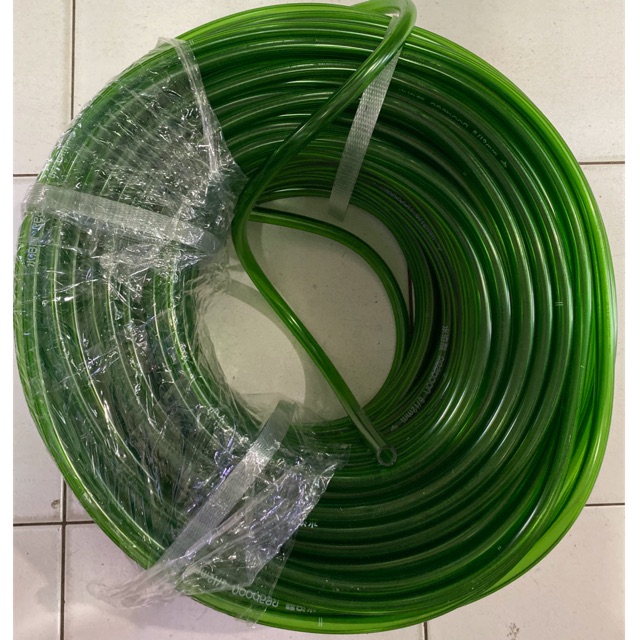 Selang Filter Akuarium Elastis 8 mm 12 mm warna Hijau