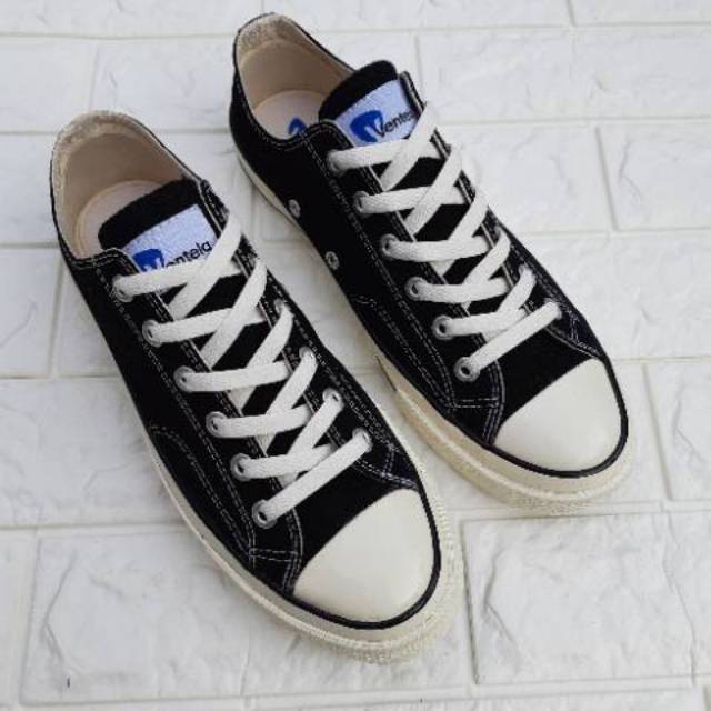  HARGA  GROSIR Sepatu  VENTELA  Low  Back to 70 s BTS BLACK 
