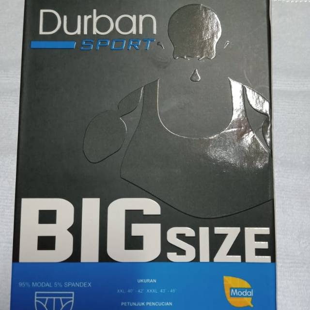 1 dus Celana dalam pria merk Durban big size ( isi 2 pc)