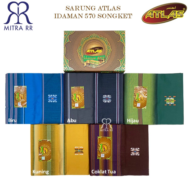 Sarung Atlas Idaman 570 Songket Tenun Dewasa