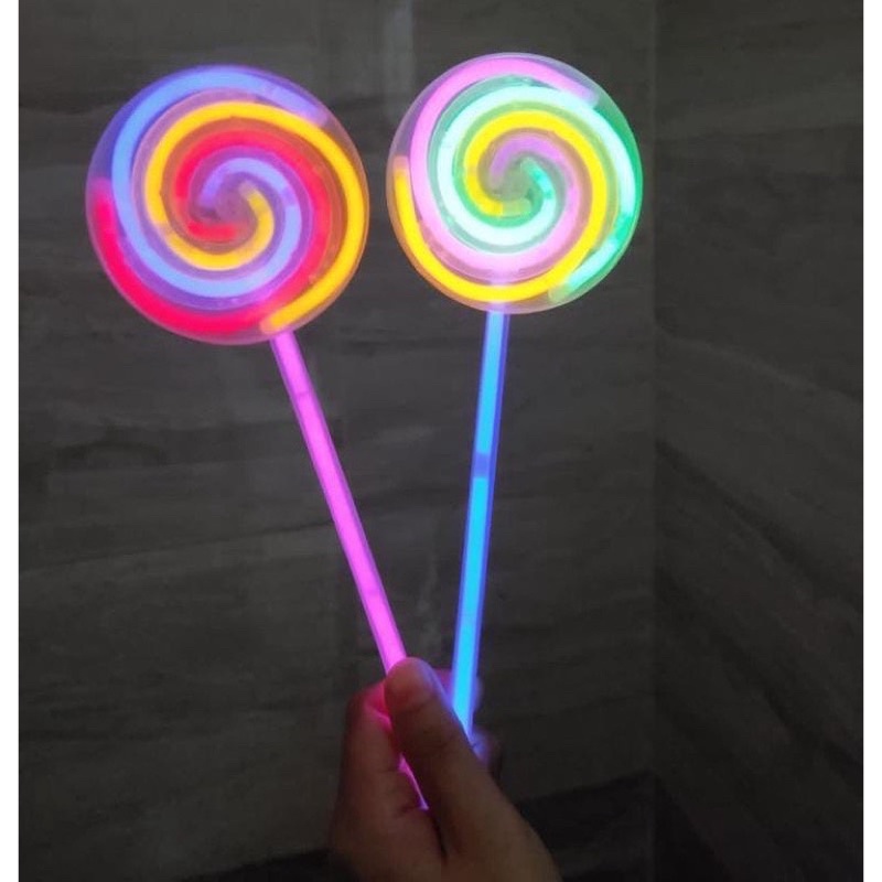 candy glow stick / candy glow lollipop / glow in the dark